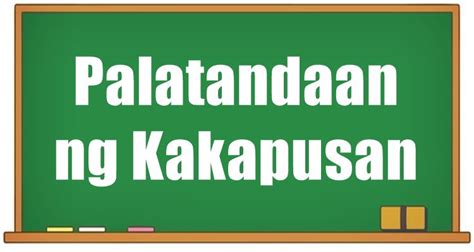 Alamin ang mga Palatandaan ng Pang.